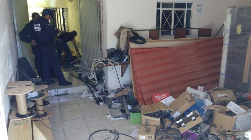 Roban tienda de equipos de seguridad en centro de la ciudad 1 Roban tienda de equipos de seguridad en centro de la ciudad 1