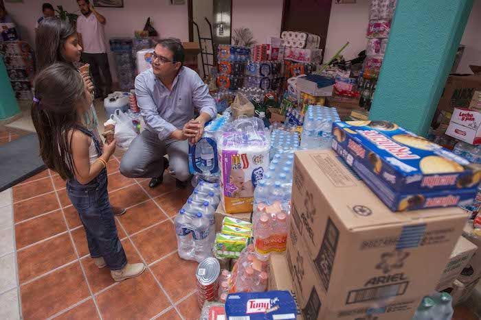 Inicia DIF San Juan colecta de víveres para damnificados por sismo 2 Inicia DIF San Juan colecta de víveres para damnificados por sismo 2