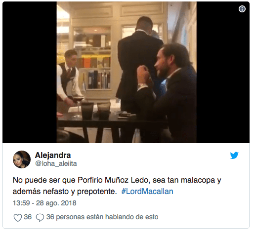 Don Porfirio Muñoz Ledo en aparente estado de ebriedad 1 Don Porfirio Muñoz Ledo en aparente estado de ebriedad 1