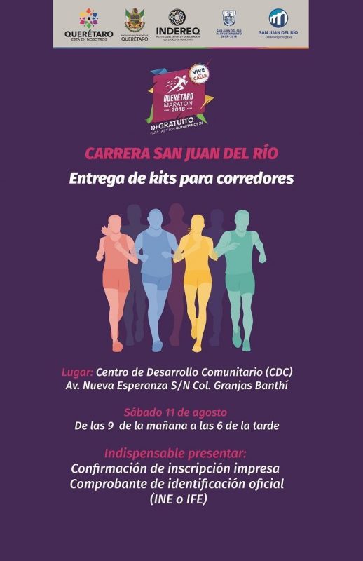 Preparado municipio para Carrera Intraining rumbo al Querétaro Maratón 2018 1 Preparado municipio para Carrera Intraining rumbo al Querétaro Maratón 2018 1