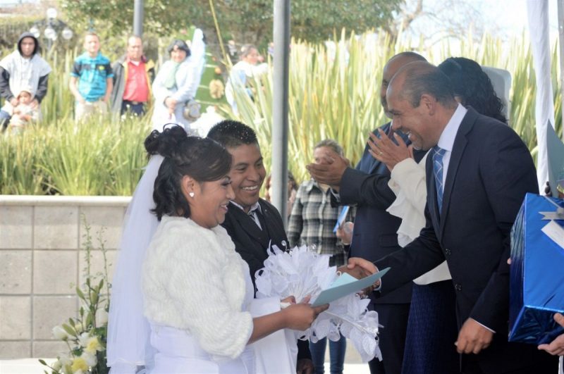 En Amealco 47 parejas se casaron en bodas comunitarias 2