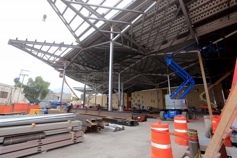 Adelanto del 90% en reconstrucción del Mercado El Tepetate 1 Adelanto del 90% en reconstrucción del Mercado El Tepetate 1
