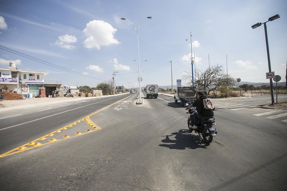 Entregan ampliación a 4 carriles de Av. Universidad a Cerro Gordo 1 Entregan ampliación a 4 carriles de Av. Universidad a Cerro Gordo 1