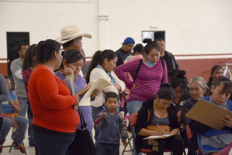 Reunión informativa para programa “Construcción en lote familiar”