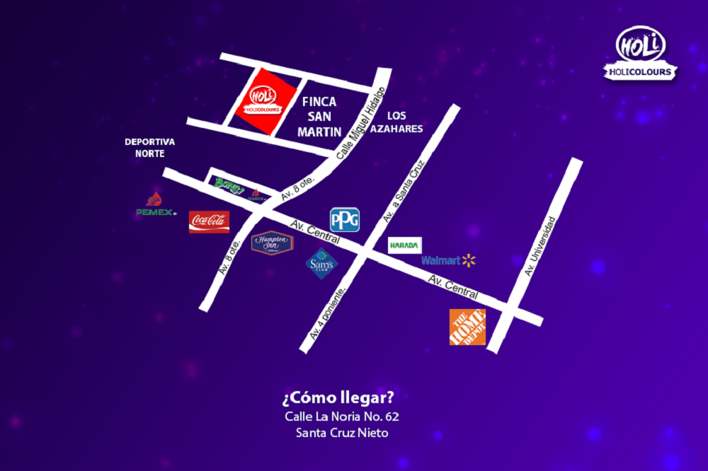 Alistan Festival Holicolours 2019 en San Juan del Río 2