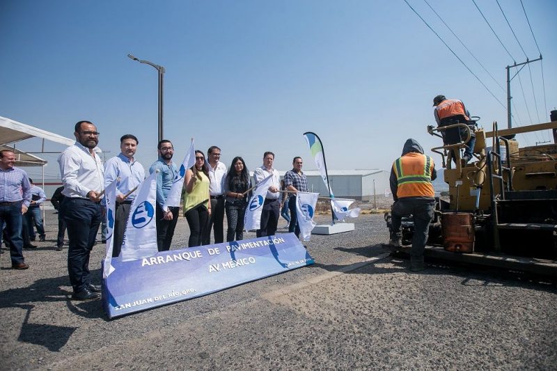 Inician obra de mejoramiento de Av. México en zona oriente de SJR 1 Inician obra de mejoramiento de Av. México en zona oriente de SJR