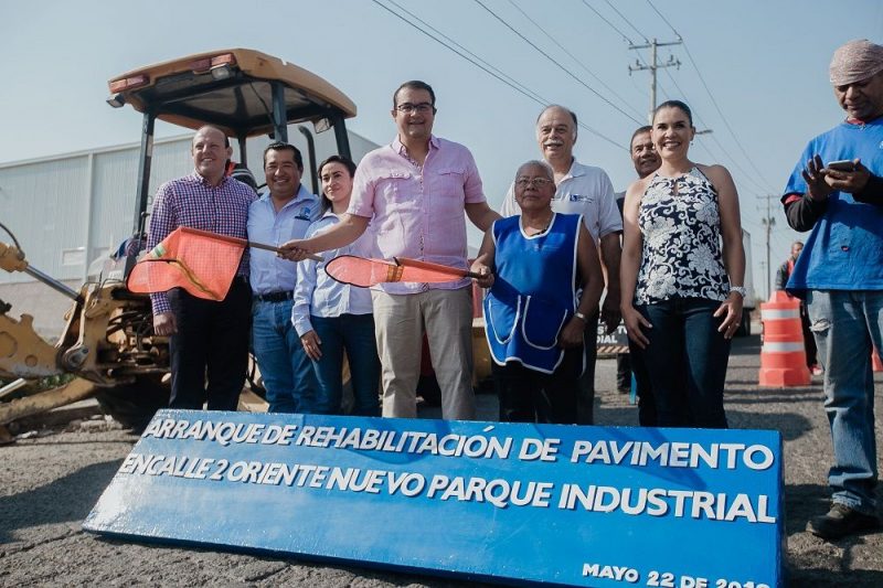 Inician mejoramiento de Avenida 2 Oriente en Nuevo Parque Industrial