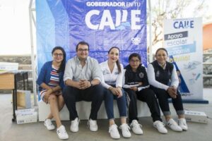 Anuncia Memo Vega arcotecho para escuela de El Jazmín 1