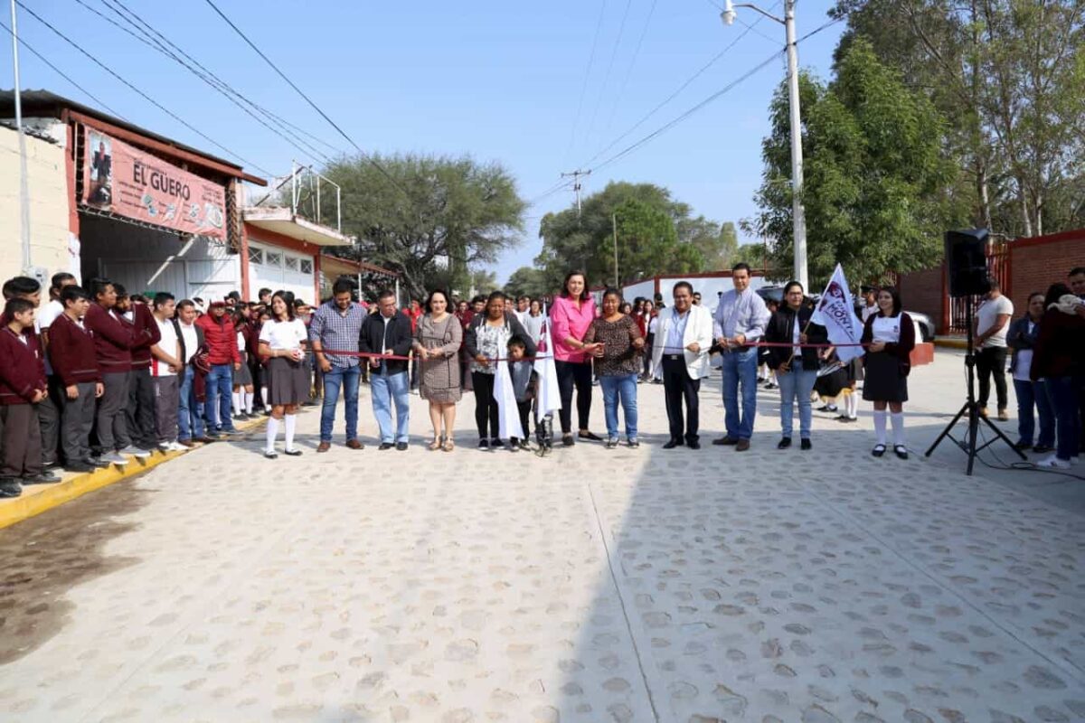 Entrega Elvia Montes obra en la comunidad de La Purísima 1 Entrega Elvia Montes obra en la comunidad de La Purísima