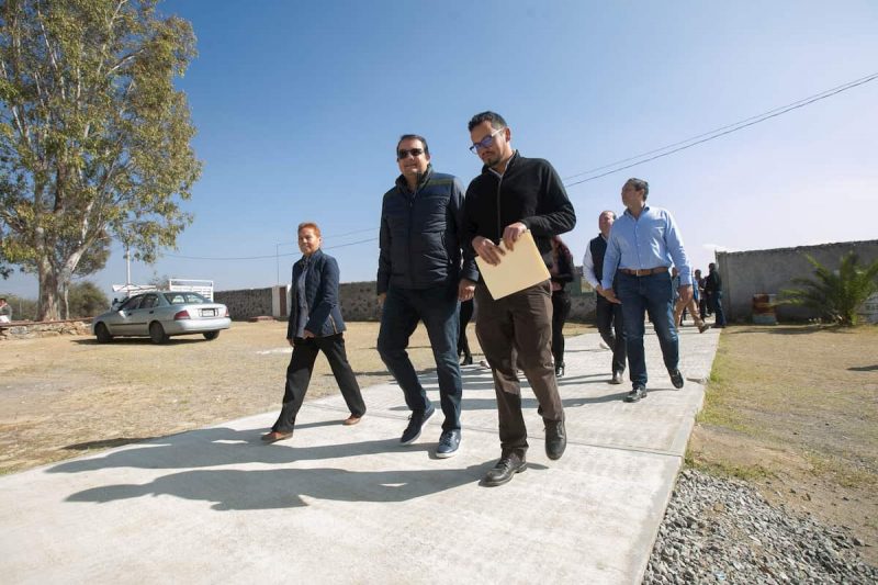 Alumnos de Soledad del Río estarán protegidos con obra de techumbre Alumnos de Soledad del Río estarán protegidos con obra de techumbre