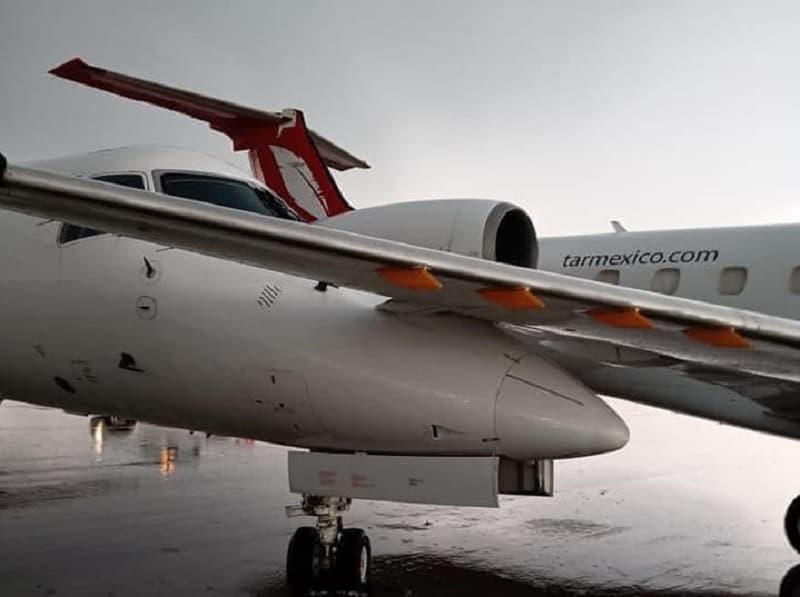 Granizada dejó daños en aeronaves y aeropuerto de Querétaro 6 Granizada dejó daños en aeronaves y aeropuerto de Querétaro