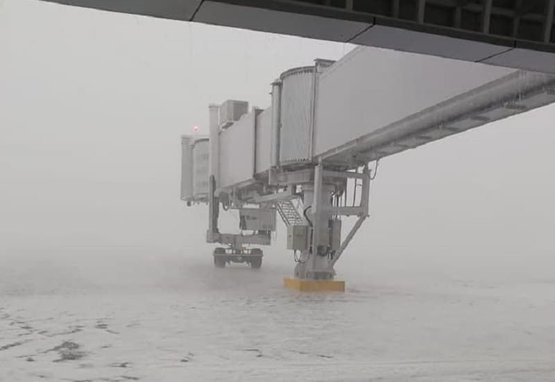 Granizada dejó daños en aeronaves y aeropuerto de Querétaro 7 Granizada dejó daños en aeronaves y aeropuerto de Querétaro