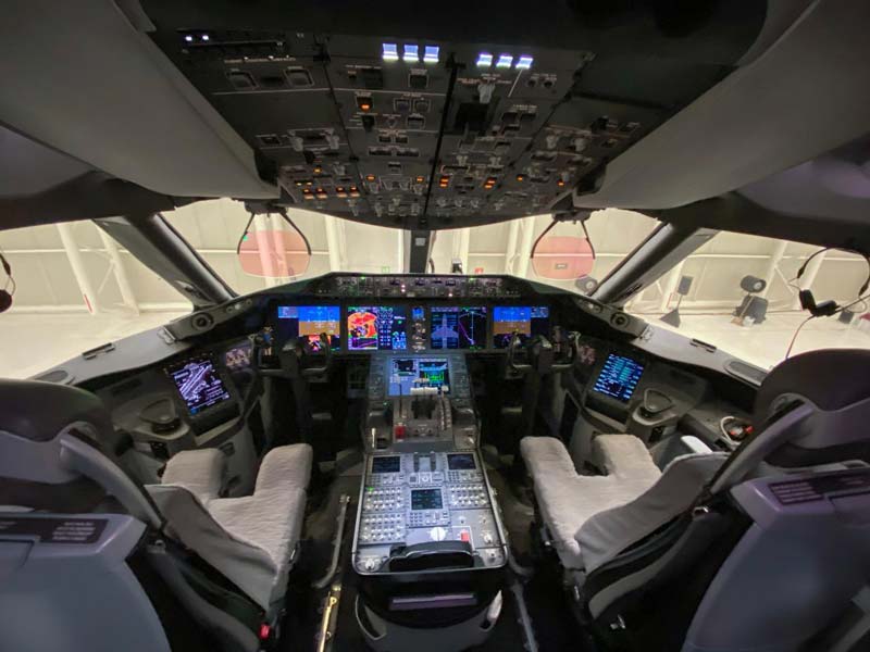 Recorrido al interior del Avión presidencial de México 5 Recorrido al interior del Avión presidencial de México