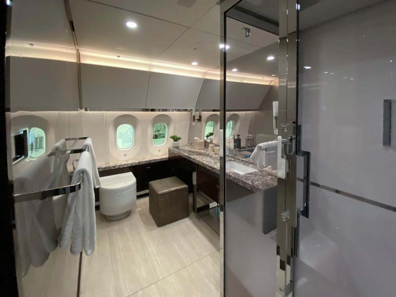 Recorrido al interior del Avión presidencial de México 4 Recorrido al interior del Avión presidencial de México