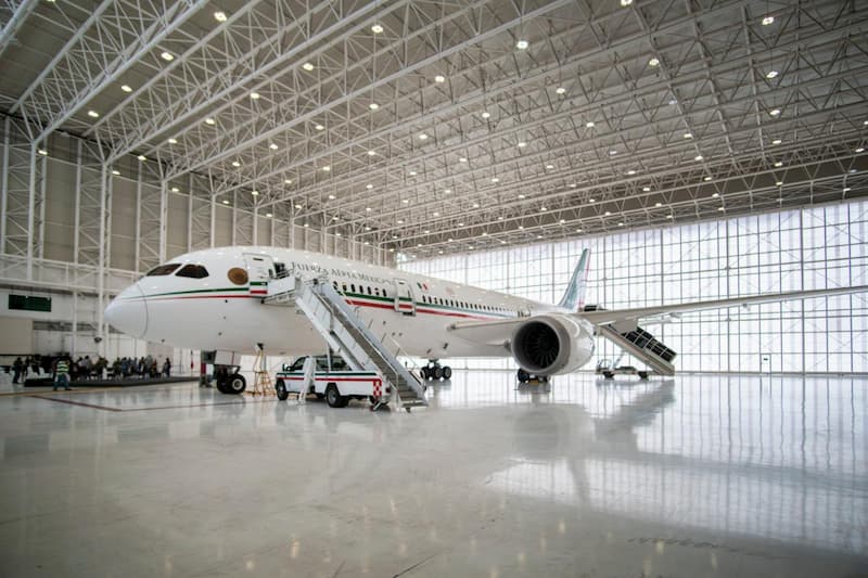 Recorrido al interior del Avión presidencial de México 6 Recorrido al interior del Avión presidencial de México