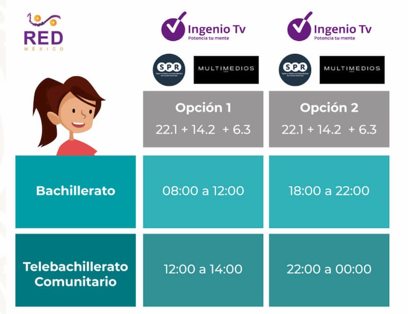 Horarios y canales para que niños tomen clases a distancia en todo México 1 Horarios y canales para que niños tomen clases a distancia en todo México