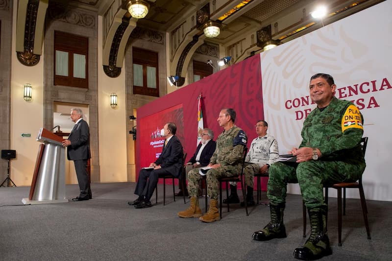 Destaca AMLO tendencia a la baja en robo y secuestro