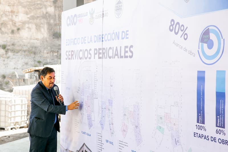 Visita Francisco Domínguez instalaciones de la Dirección de Servicios Periciales de la FGE 1 Francisco Domínguez visita instalaciones de la Dirección de Servicios Periciales de la FGE
