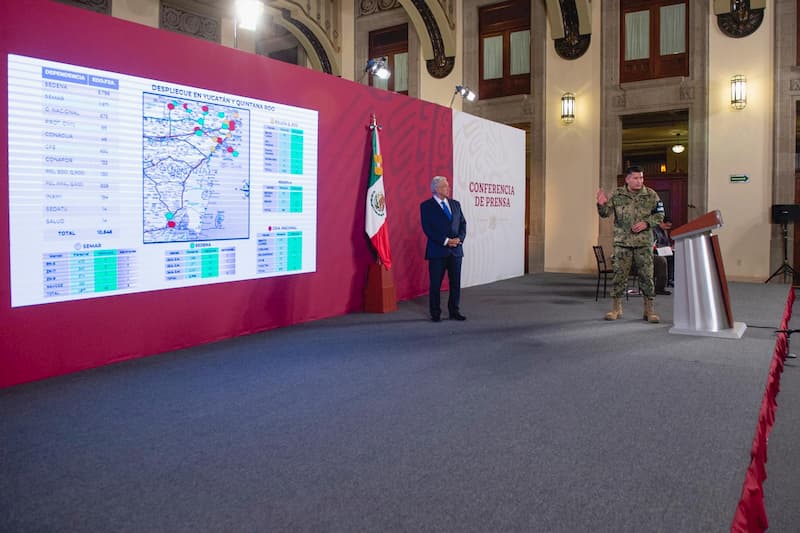 Gobierno federal mantiene despliegue de auxilio a la población por huracán Delta