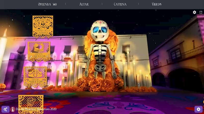 Habrá Festival Digital de Día de Muertos en Querétaro 1 Habrá Festival Digital de Día de Muertos en Querétaro 1