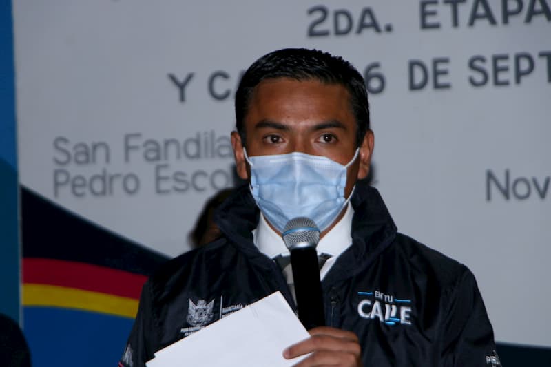 Entregan obra de mejoramiento urbano en San Fandila, Pedro Escobedo
