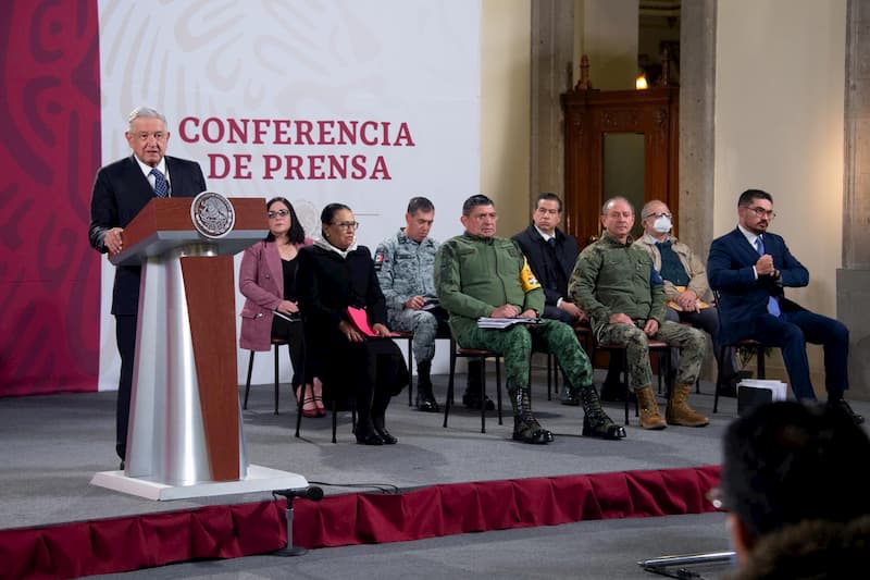 AMLO encabezó presentación del Informe Anual del Sistema Nacional de Protección Civil