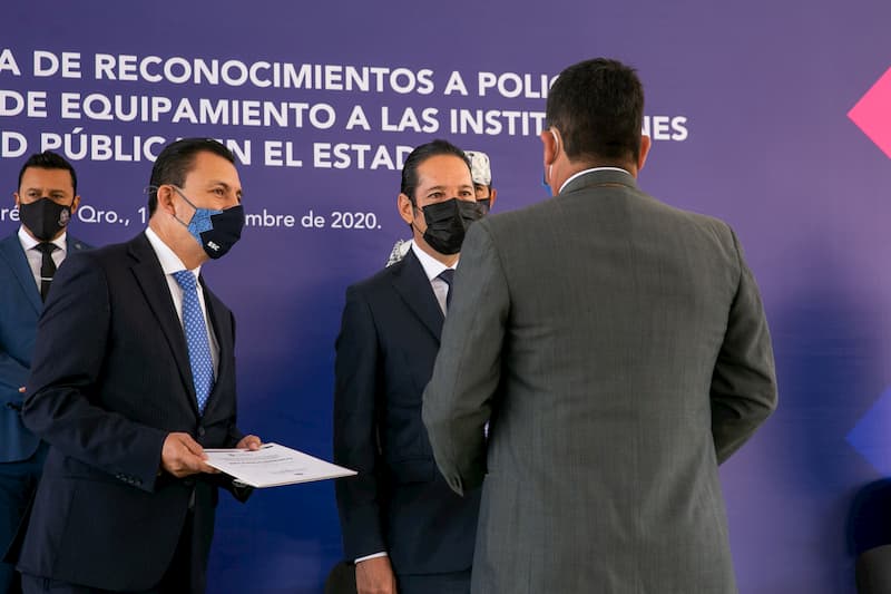 Francisco Domínguez reconoce labor y compromiso de la Policía Estatal 1 Francisco Domínguez reconoce labor y compromiso de la Policía Estatal