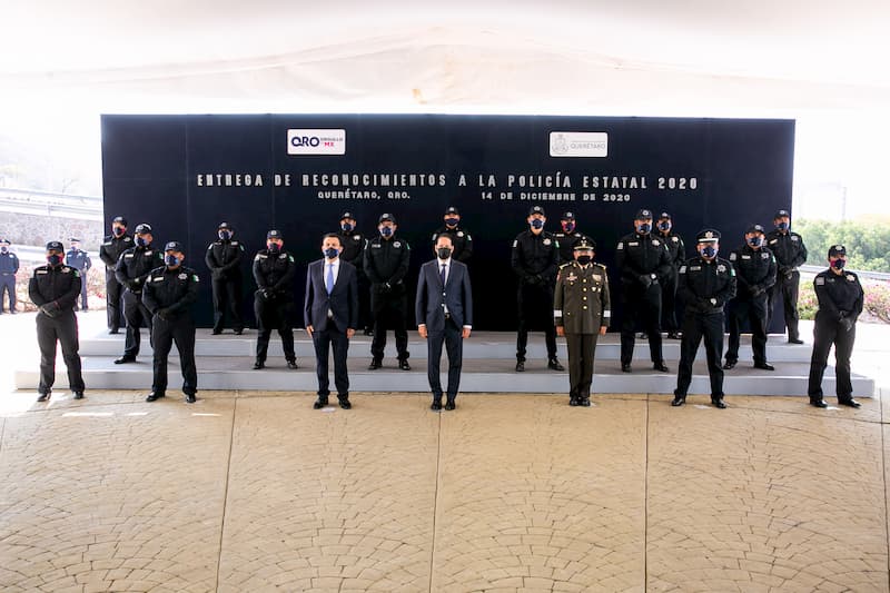 Francisco Domínguez reconoce labor y compromiso de la Policía Estatal 2 Francisco Domínguez reconoce labor y compromiso de la Policía Estatal