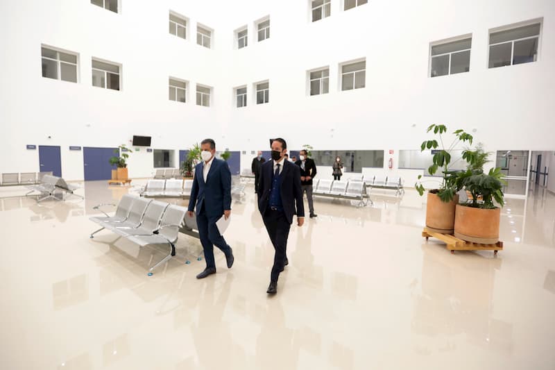 Francisco Domínguez supervisa avance en equipamento del nuevo Hospital General de Querétaro 1 Francisco Domínguez supervisa avance en equipamento del nuevo Hospital General de Querétaro