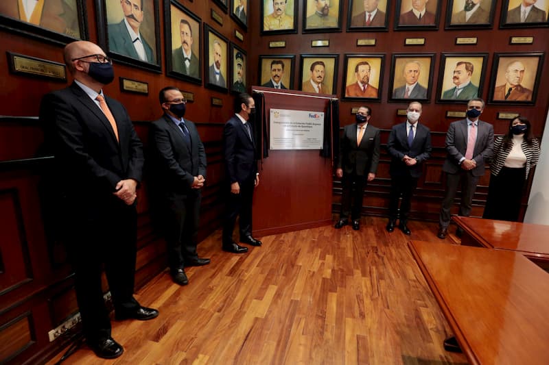 Nueva estación de FedEx Express impulsa recuperación económica en Querétaro: Francisco Domínguez 1 Nueva estación de FedEx Express impulsa recuperación económica en Querétaro Francisco Domínguez