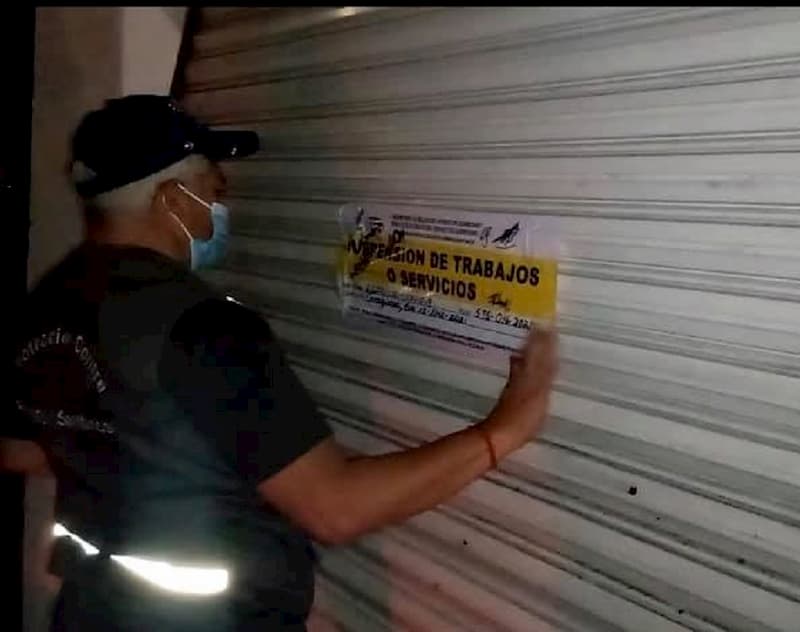 593 establecimientos suspendidos y 200 dispersiones en el estado de Querétaro