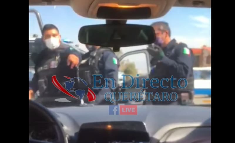 Acusan de brutalidad policiaca a policías estatales de Querétaro