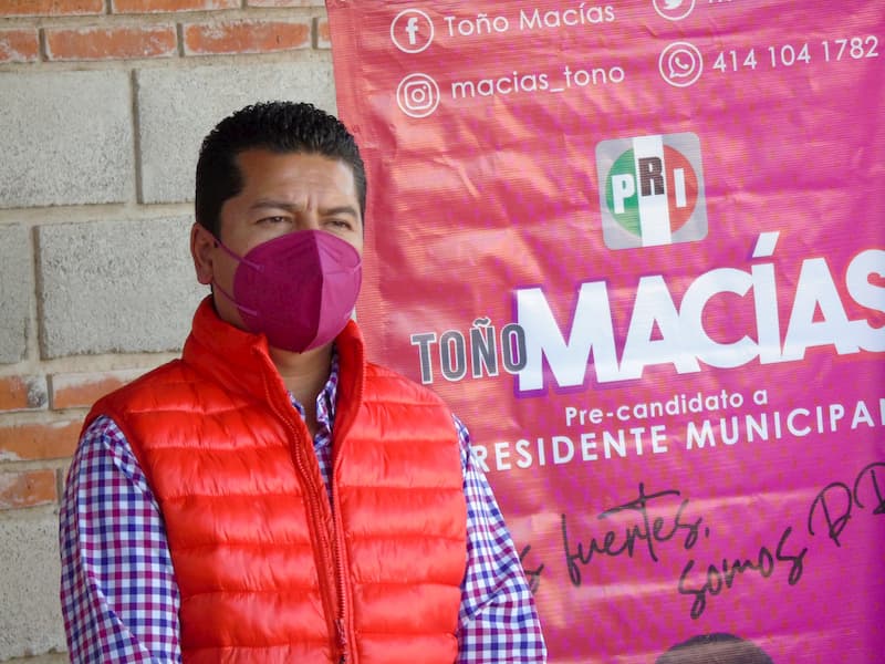 La política tiene que ver con hacer cosas por nuestro municipio Toño Macías