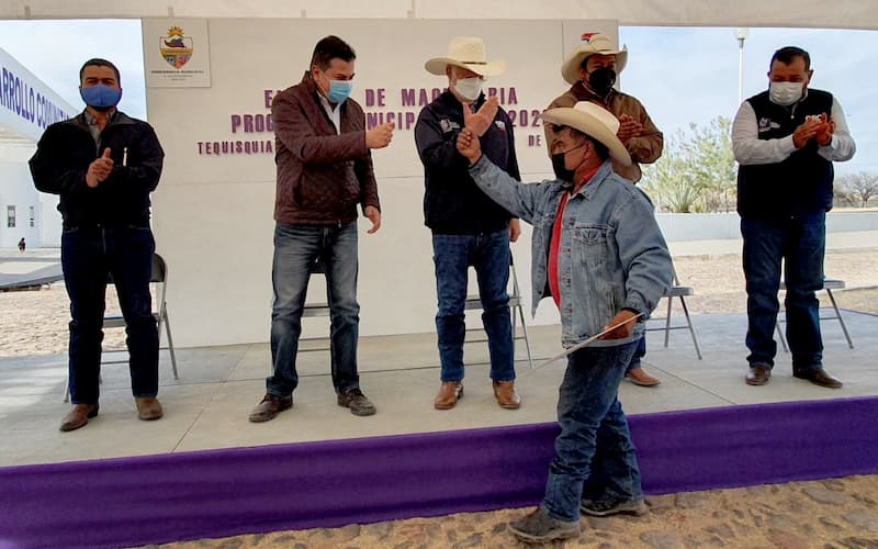 Entregaron apoyos para el campo en Tequisquiapan