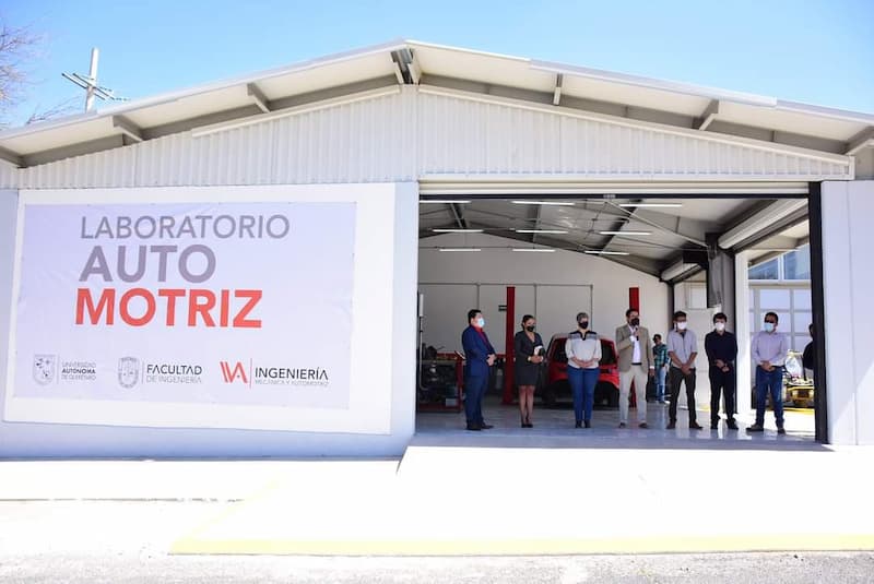 Inauguraron Laboratorio Automotriz en UAQ San Juan del Río