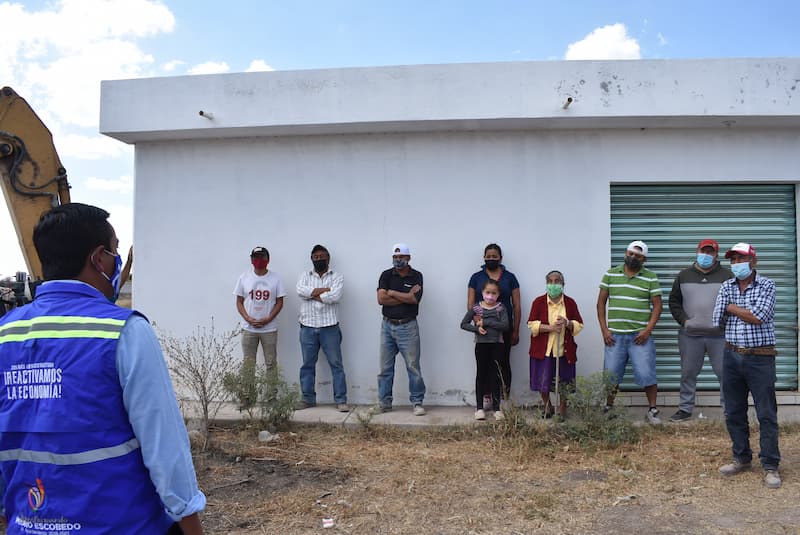 Inician obra de mejoramiento urbano en Guadalupe Septién, Pedro Escobedo
