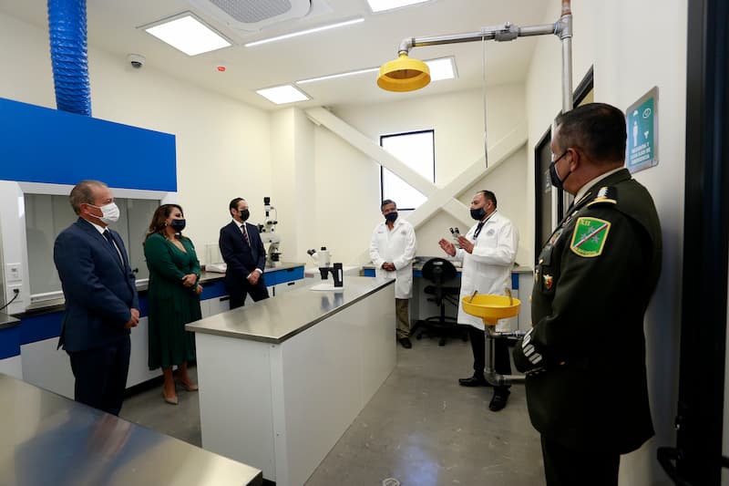 Francisco Domínguez inauguró nueva sede de la Dirección de Servicios Periciales de la FGE