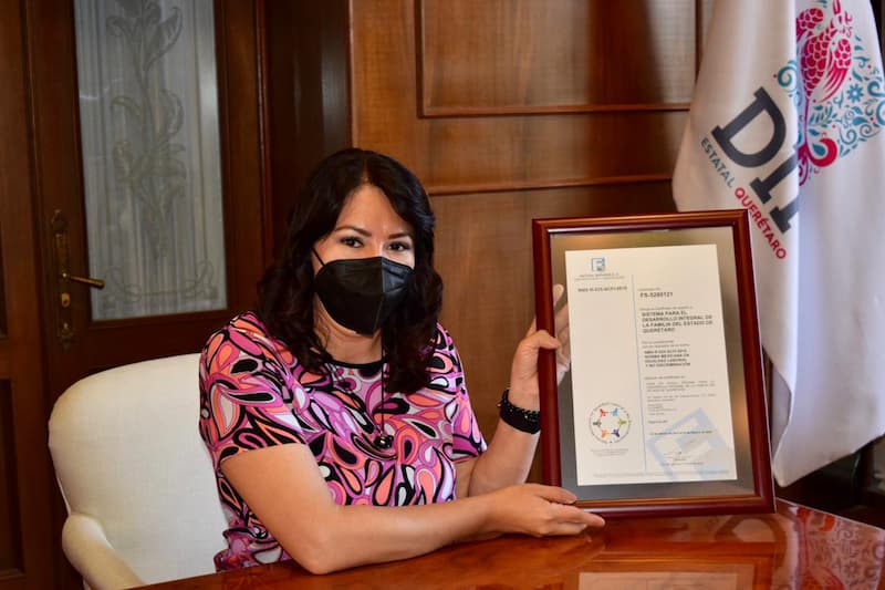 Logra DIF Estatal de Querétaro certificación en Igualdad Laboral y No Discriminación