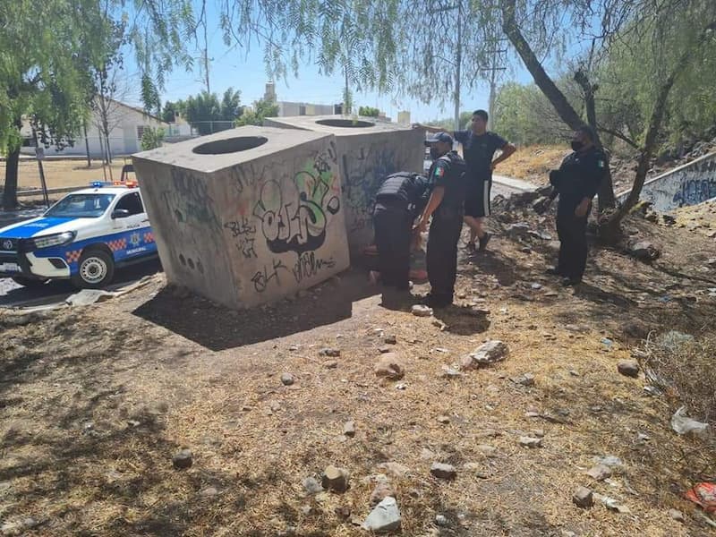 SSPM de San Juan del Río evitó que joven saltara del puente en Villas Fundadores