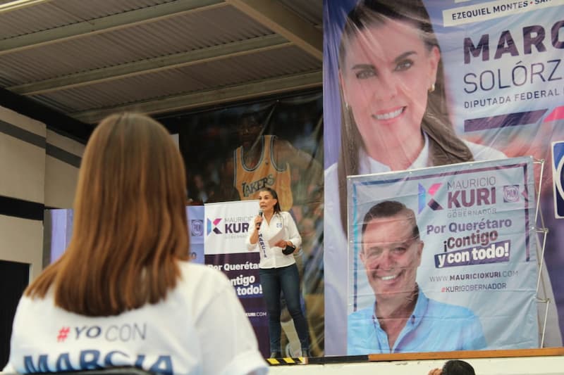 Marcia Solórzano va en defensa de las familias, la salud, desarrollo y mujeres