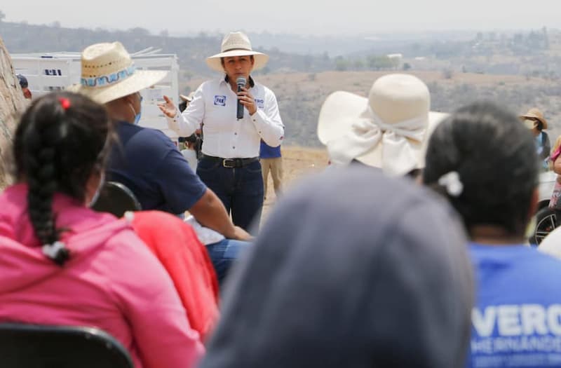 Vero Hernández contempla inversión en Seguridad para Amealco