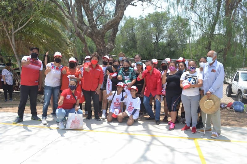 Hugo Cabrera comprometido con el deporte y la cultura, en Senegal de las Palomas, SJR