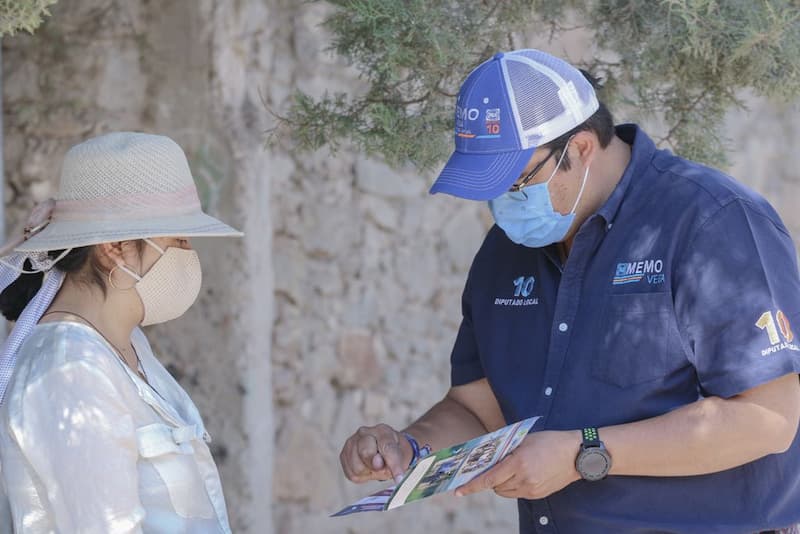 Memo Vega ofrece Campaña de cercanía permanente