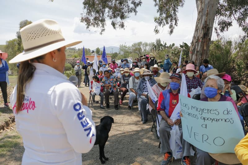 Respaldo a las mujeres y niñas será prioridad en mi gobierno, Vero Hernández