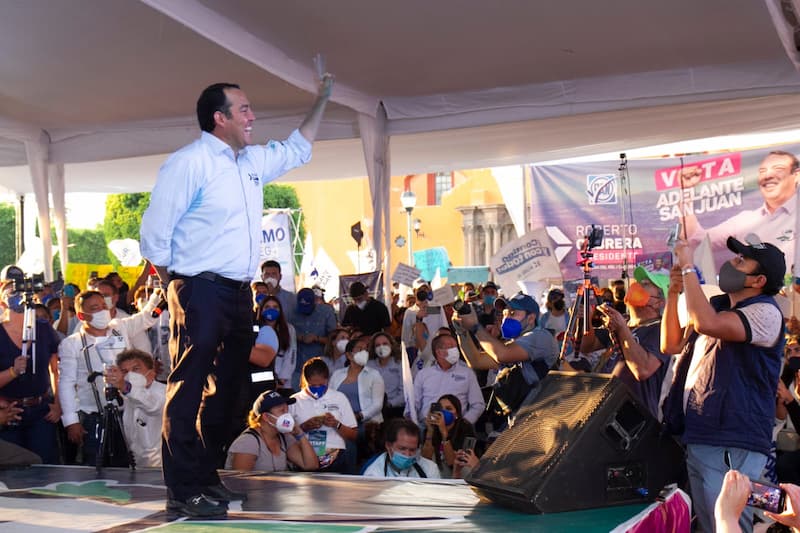 Vota con todo, para tener un gobierno a lo San Juan: Roberto Cabrera