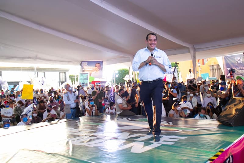 Vota con todo, para tener un gobierno a lo San Juan: Roberto Cabrera