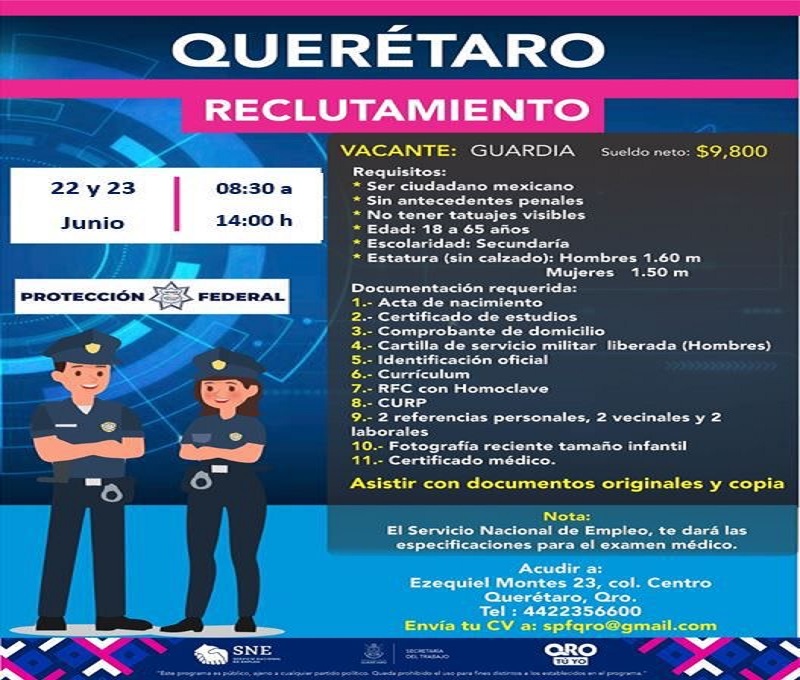 Feria de Empleo San Juan del Río 2021 para el día 29 de junio
