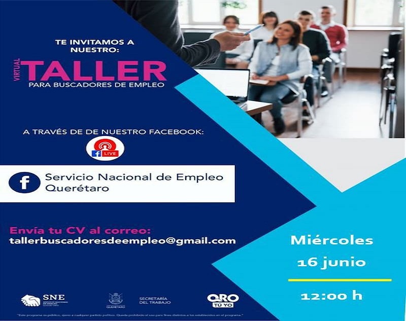 Se realizará la 3ª Feria Estatal de Empleo Querétaro 2021