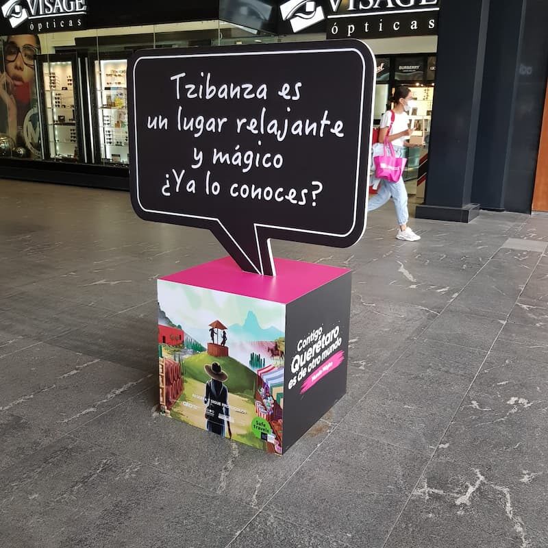 Secretaría de Turismo promueve Querétaro en Plaza Comercial Antea