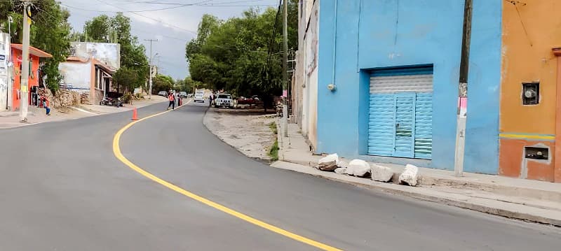 Terminan rehabilitación de camino de Guanajuatito a Cadereyta de Montes